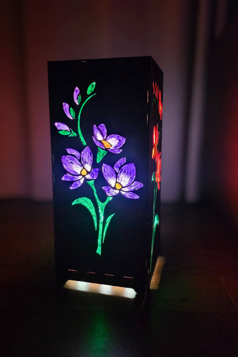 lampa ambientala de podea "Primavara"