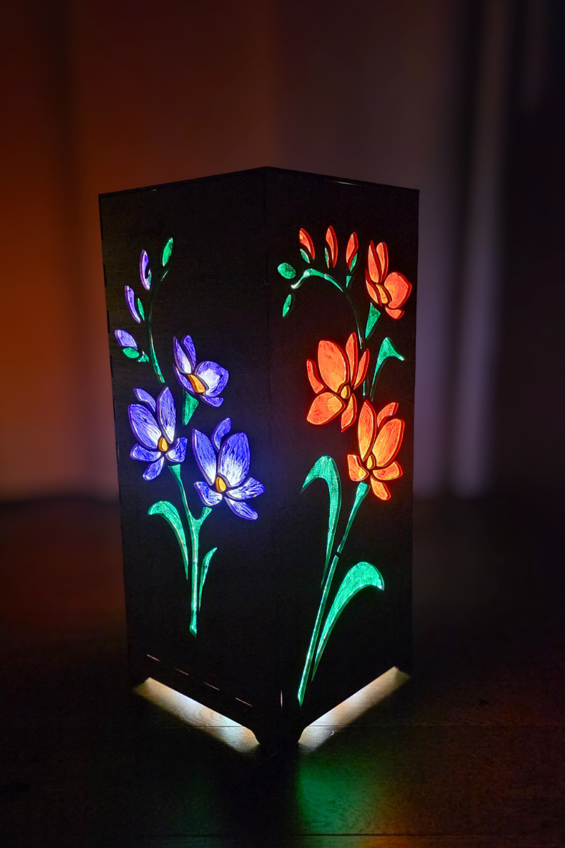 lampa ambientala de podea "Primavara"